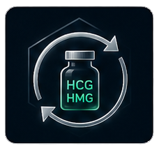 Wspomaganie okołocyklowe, HCG, HMG