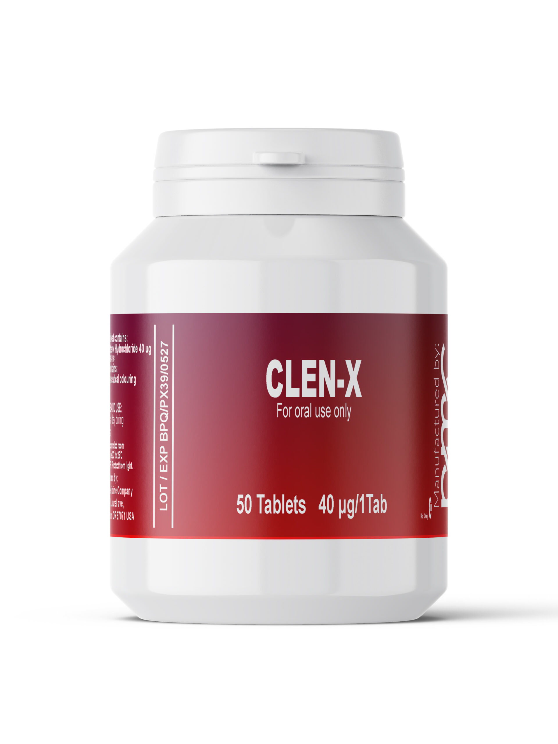 PMC Clen-x 40 Ug (clenbuterol)