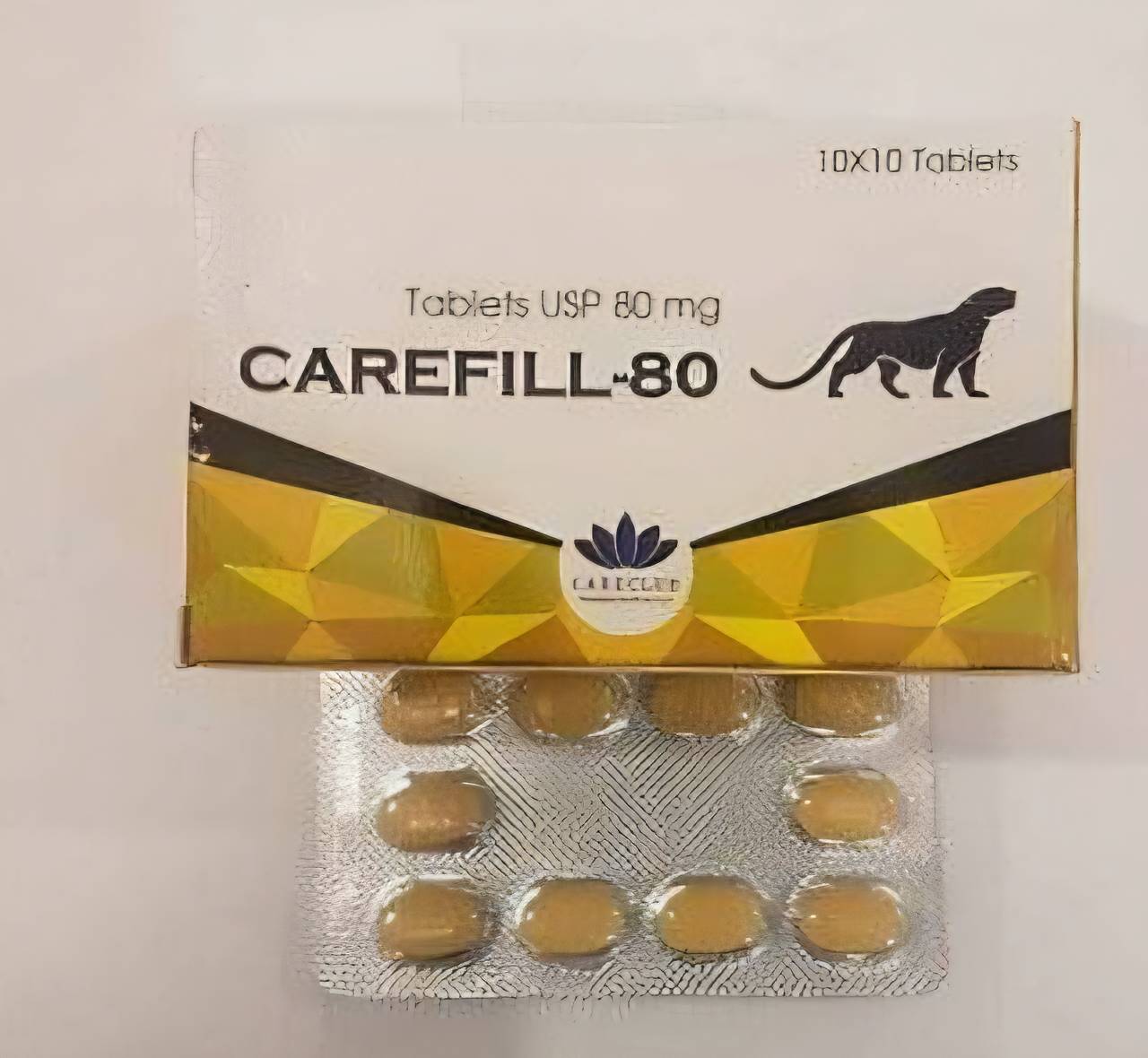 Careforce Carefill 80mg (1 Listek - 10 Tabletek) Tadalafil