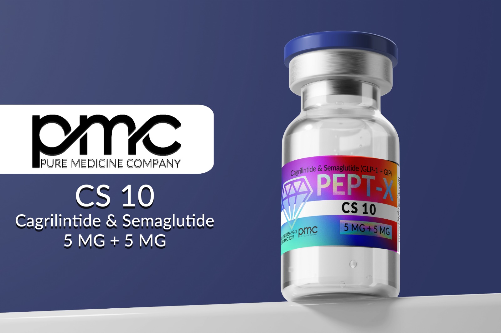 PMC CS10 (cagrilintide 5 Mg + Semaglutide 5 Mg)