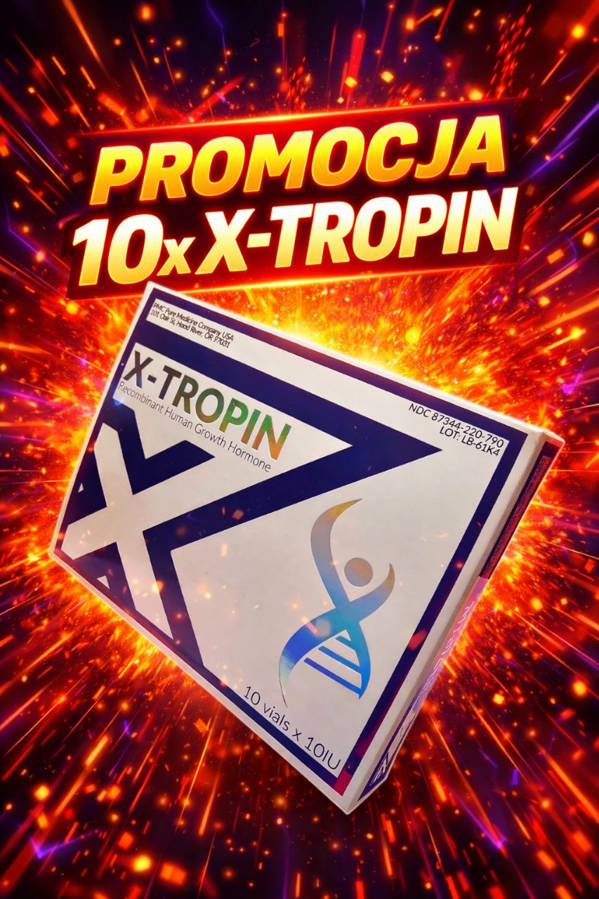 PMC Pakiet 10 X X-tropin HGH 100iu