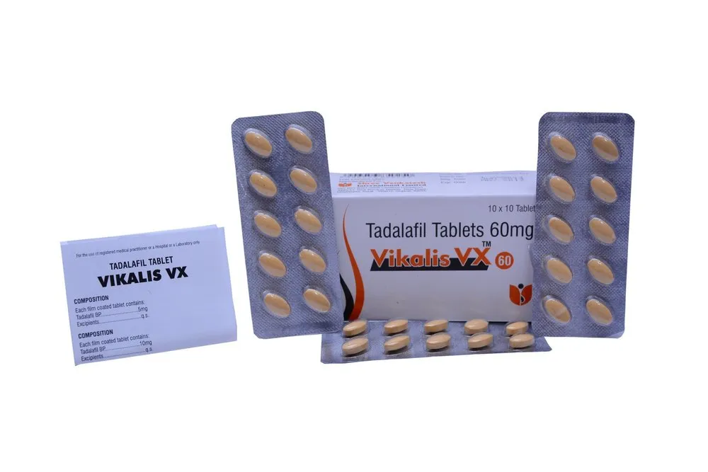 Shree Tadalafil 60mg (1 Listek - 10 Tabletek)