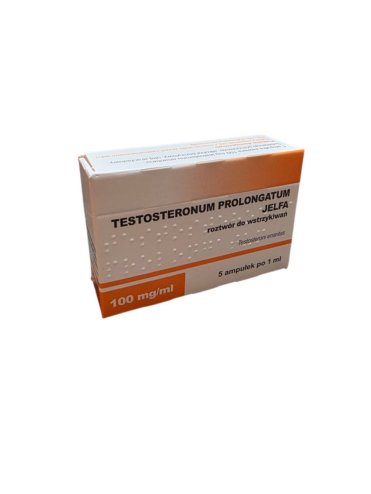Testosteronum Prolongatum JELFA Pharma 5 x 1ml 100 mg Produkt Apteczny